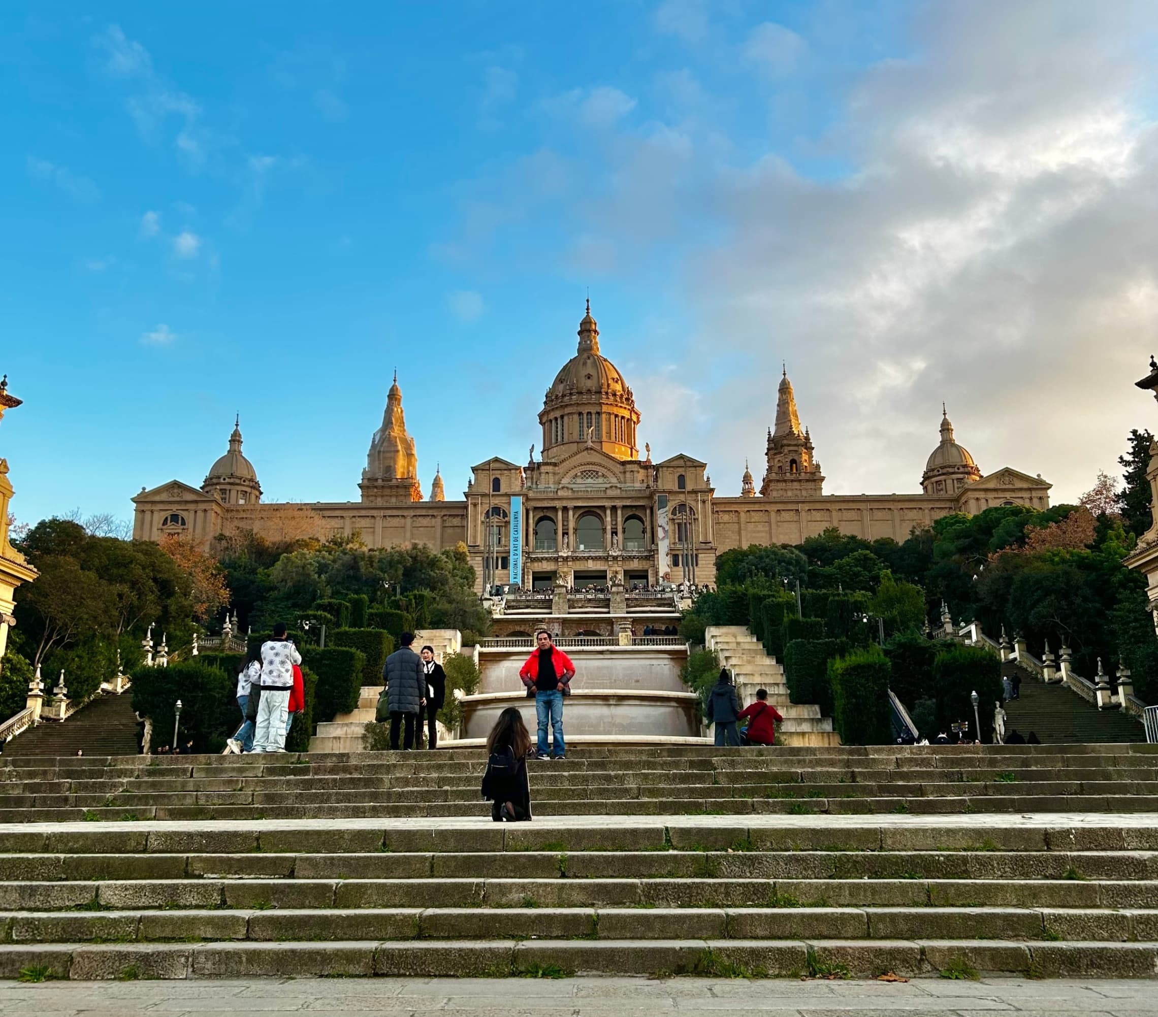 MNAC, the National Art Museum of Catalonia, on Montjuïc hill in Barcelona